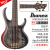 IBANEZは、ベーナ電気ベースベースベースベースベースベースBTBによって5弦6弦BTB 845 846 745 BTB 1905 SM-SKB 5弦の幻の黒グラデーションを印刷します。