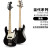 ファンタFender Squier初心者电气ベ-スAffinity VM J BASS 037046006-现代J型黒5弦